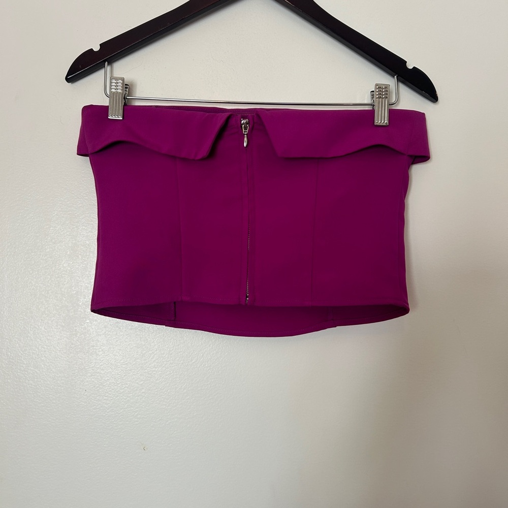 Fuchsia Tube Top - Picture 3 of 5